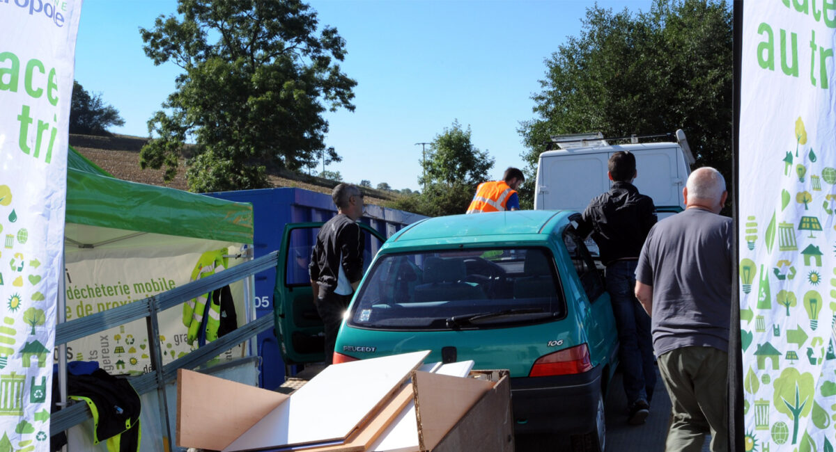 Déchèterie mobile