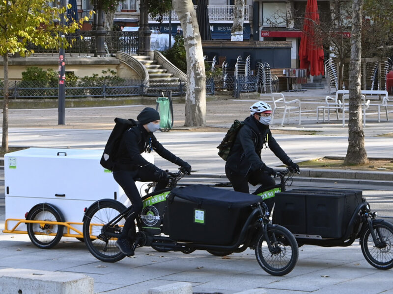 Les coursiers stéphanois - usage innovant du vélo