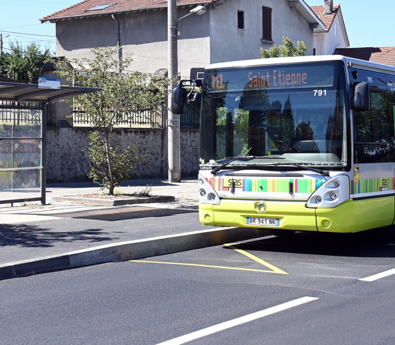 Quai de bus accessible