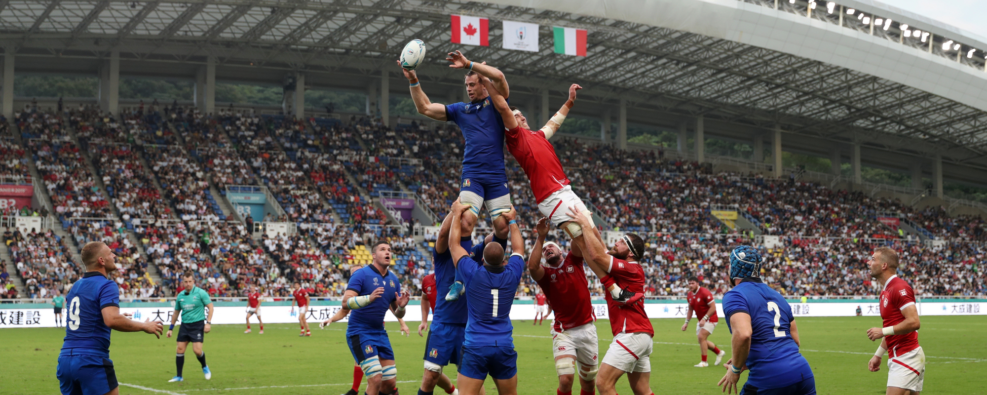 Match rugby Canada - Italie