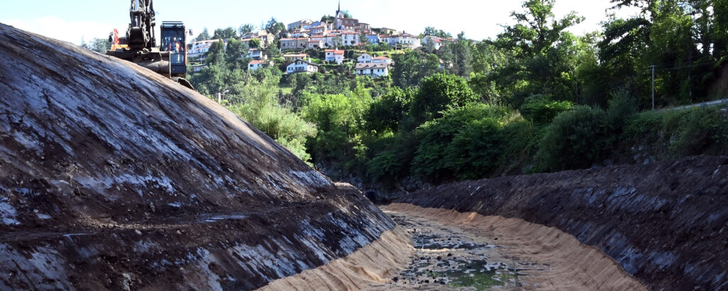 Travaux à la Tour en Jarez