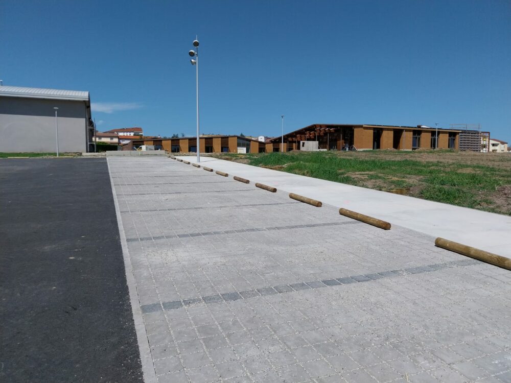 Parking école de La Talaudière