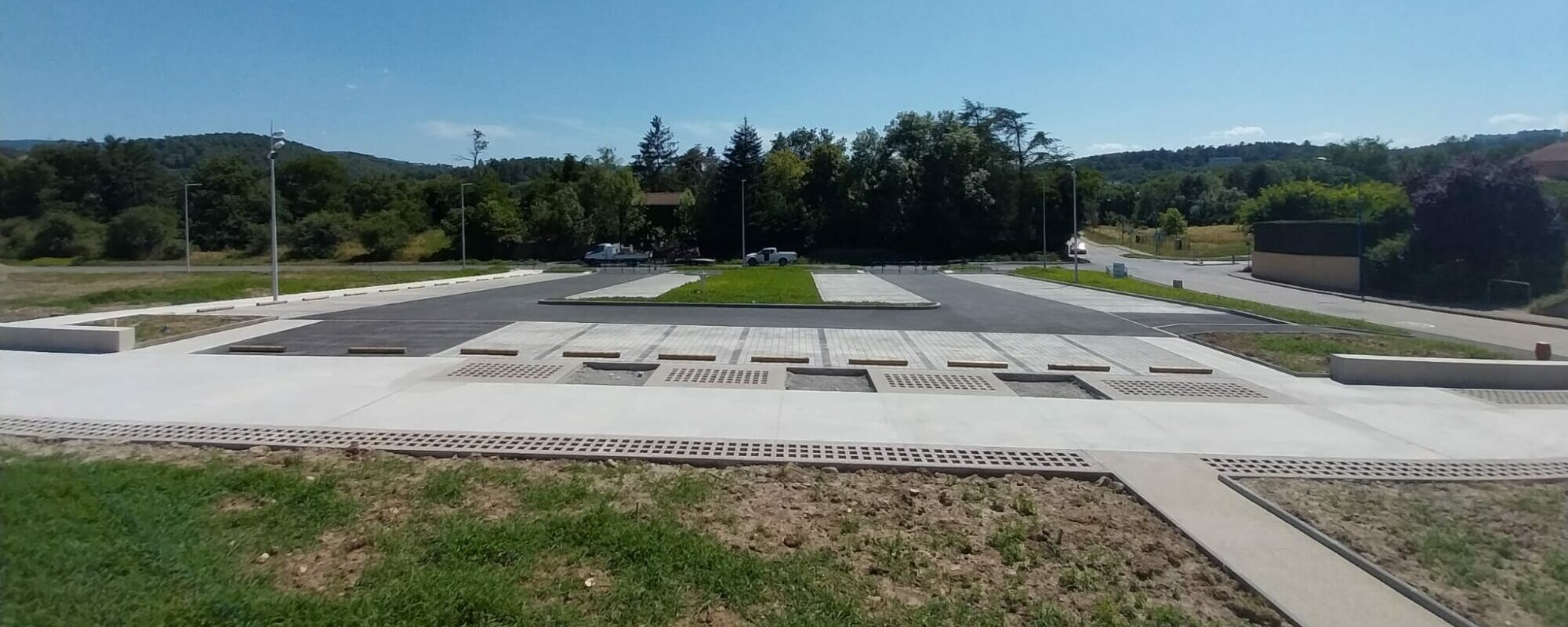 Parking école de La Talaudière