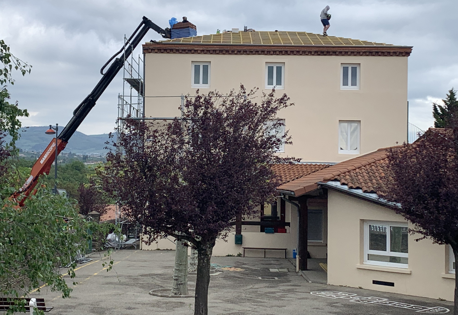 Tartaras Travaux école Vial