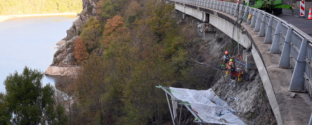 Travaux pont de Saint-Paul-en-Cornillon