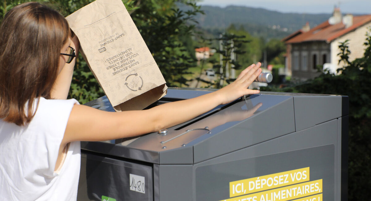 tri de déchets alimentaires