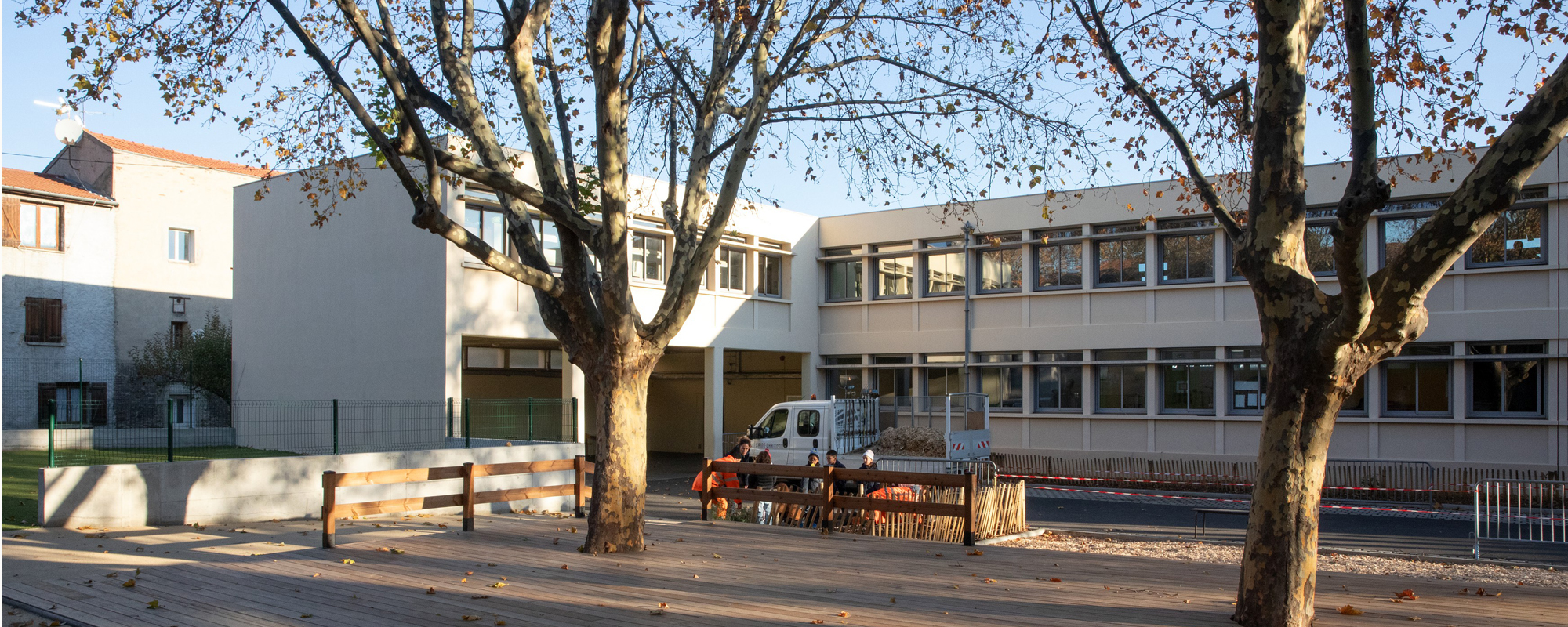 Desimpermeabilisation cour d'école Cézanne