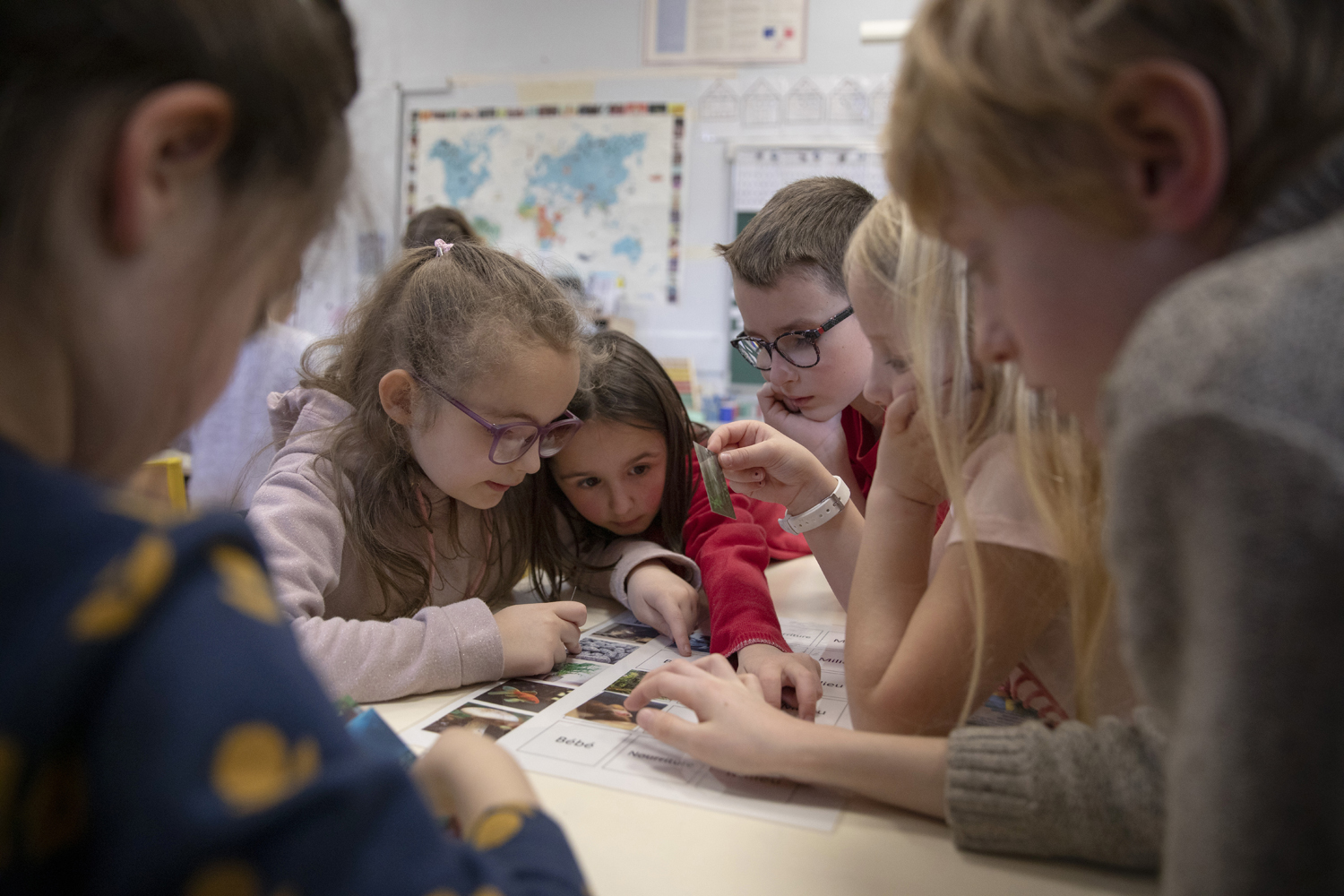 Blob - intervention de la Rotonde dans une école