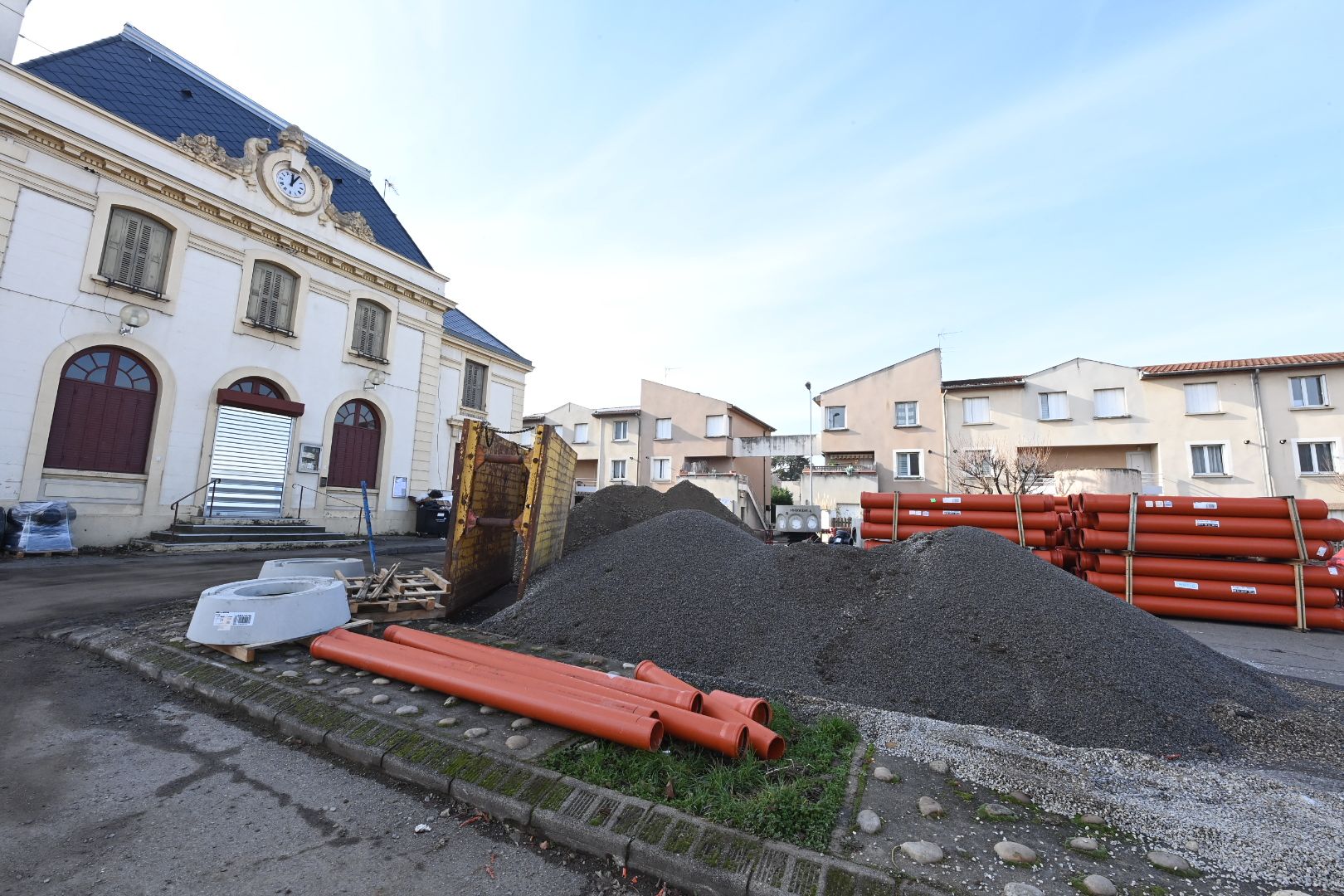 Travaux Place Neyrand - Saint-Chamond