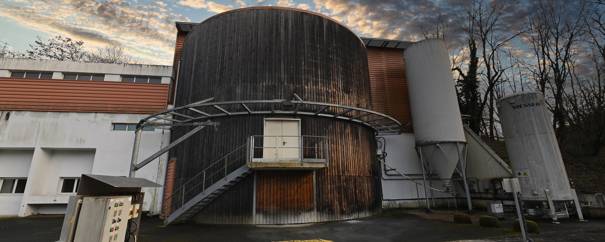 l’usine de traitement d’eau potable du Couzon