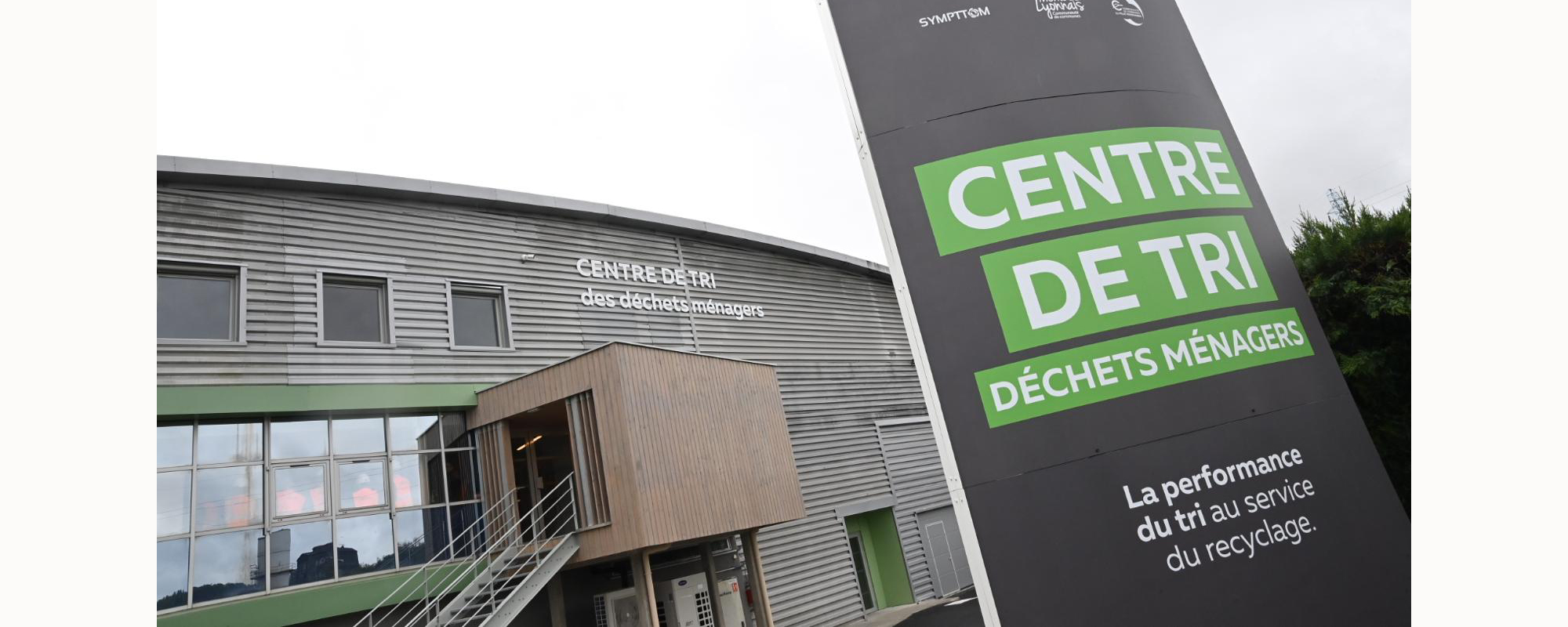 Nouveau centre de tri des déchets