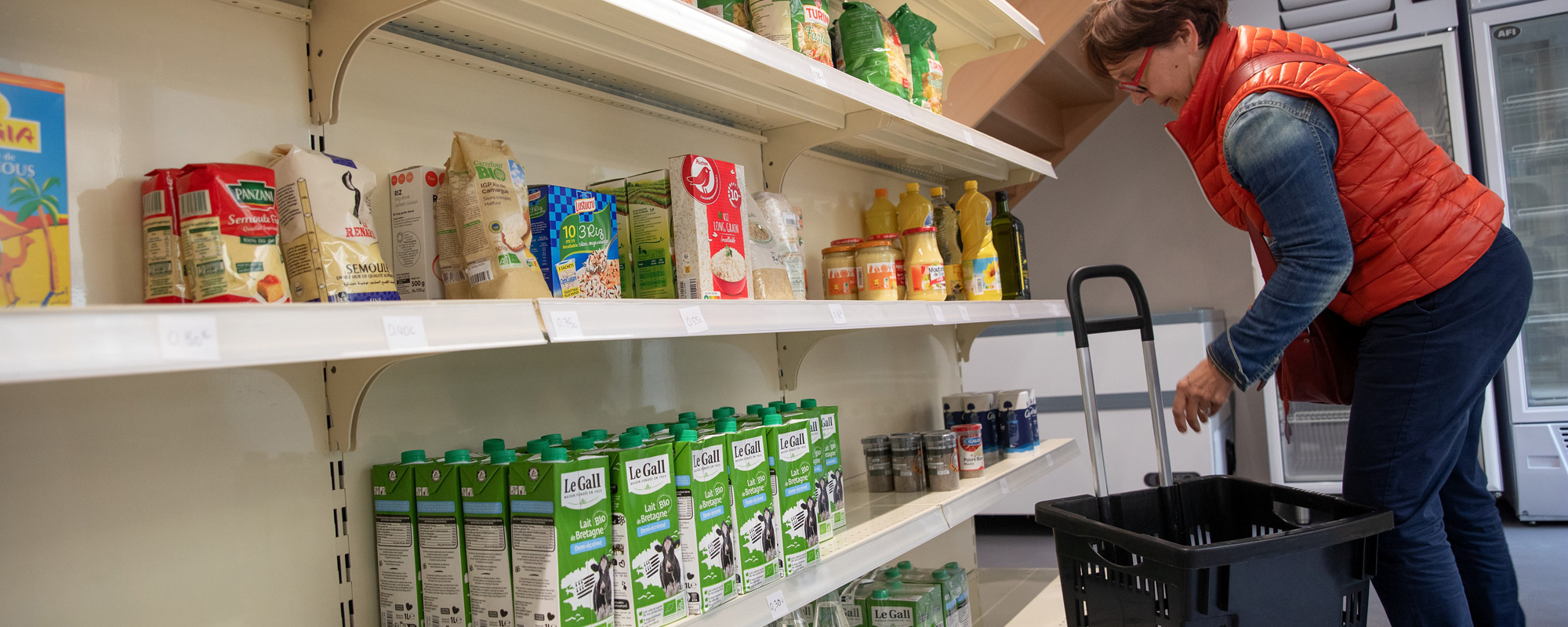 Epicerie solidaire Le Cabas