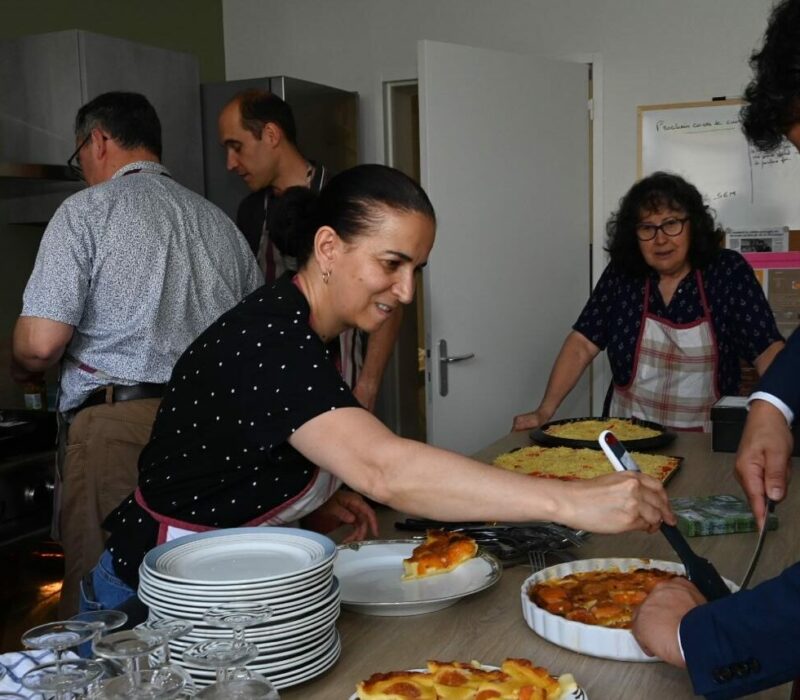 cuisine partagée à Unieux