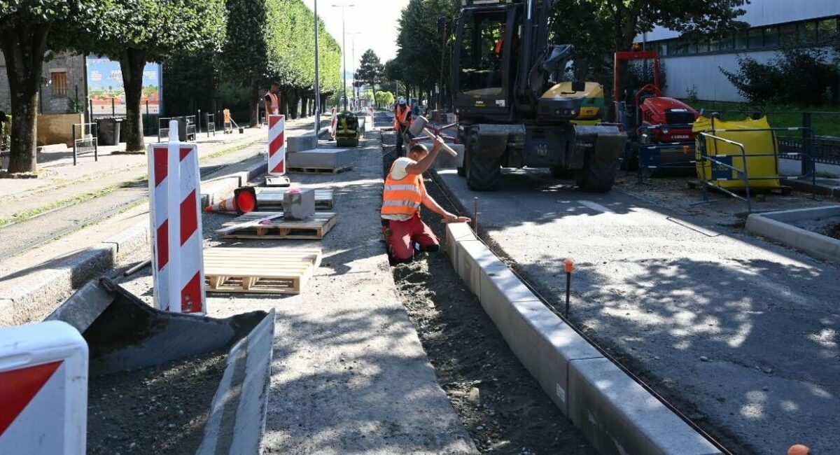 Une piste cyclable de 600 mètres va voir le jour rue Ambroise-Paré, dans le quartier de Solaure.