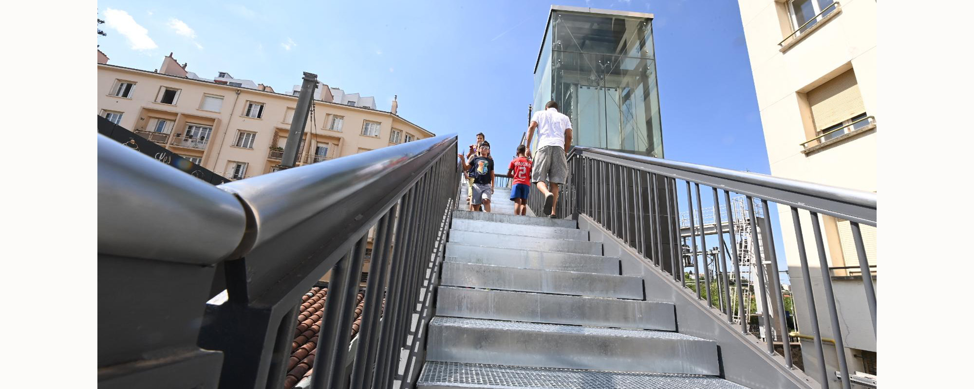 Passerelle de Bellevue rénovée