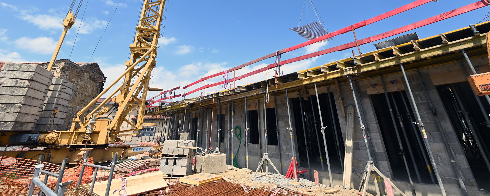Construction d'un pôle culturel et médical - Cellieu