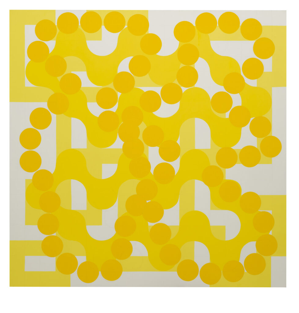 Charles-Henri Monvert, Trois jaunes, 2006. Collection MAMC+