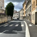 La nouvelle rue du Breuil.