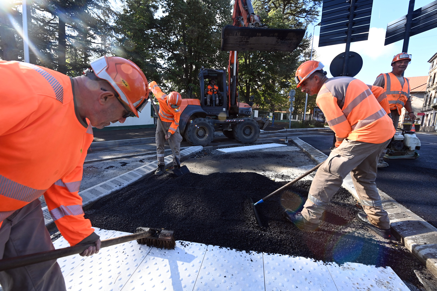 Travaux St Galmier - Petit pont de Badoit