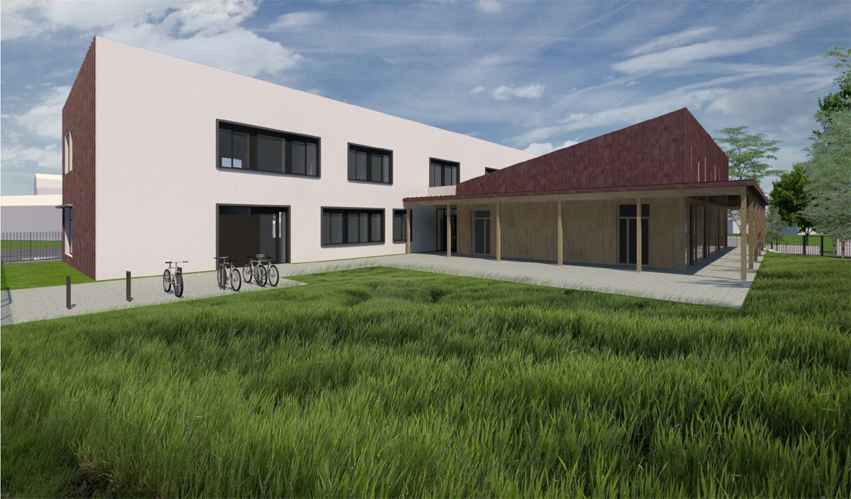 Futur pôle santé à La Talaudière - Agence URB1N