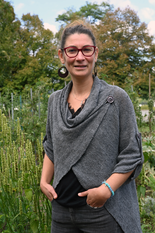 Sabrina Merle, directrice du centre social Soleil Levant à Firminy