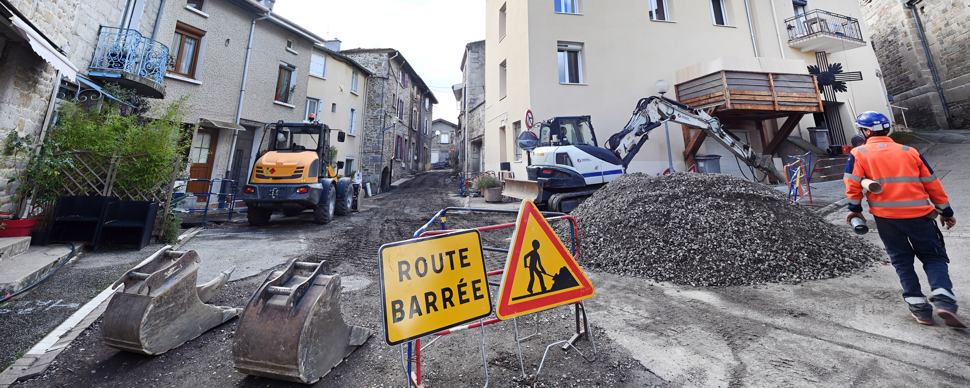 Travaux d'assainissement - Genilac