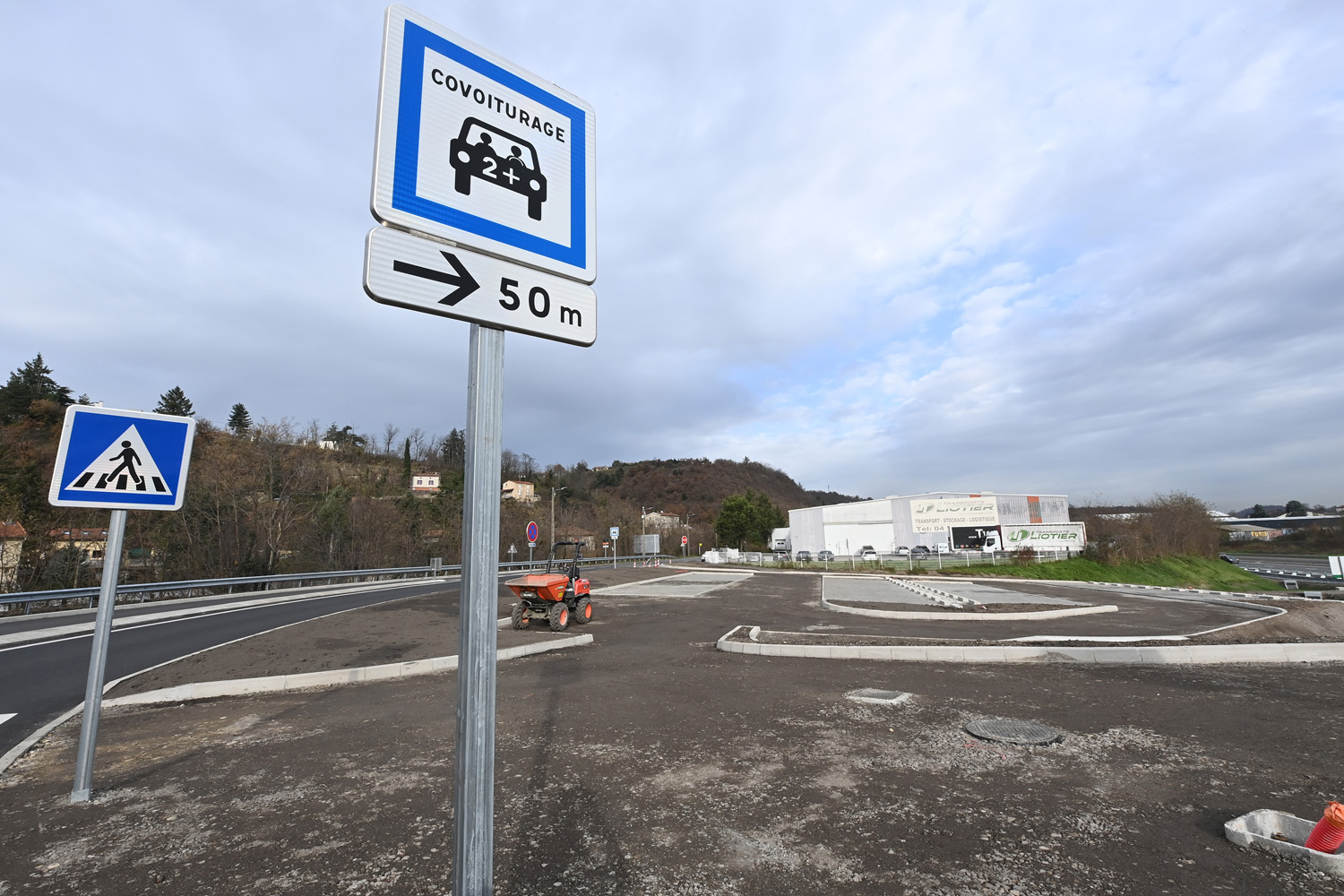 Aire de covoiturage à La Grand'Croix