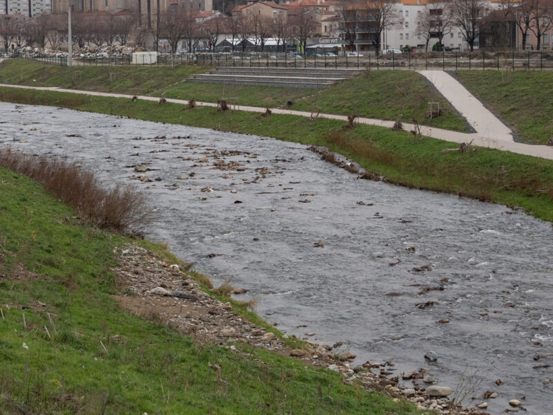 Aménagement des berges du Gier