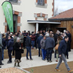inauguration de la salle des fêtes de Rozier Cotes d'Aurec