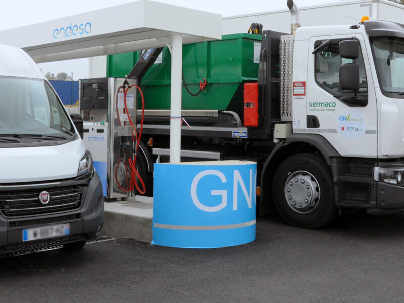 Station bioGNV pour les professionnels