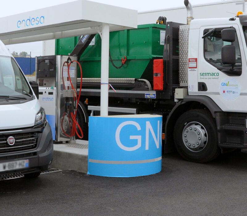 Station bioGNV pour les professionnels