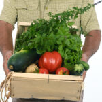 Caisse de légumes