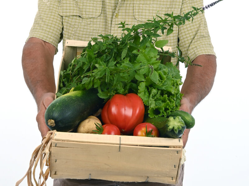 Caisse de légumes
