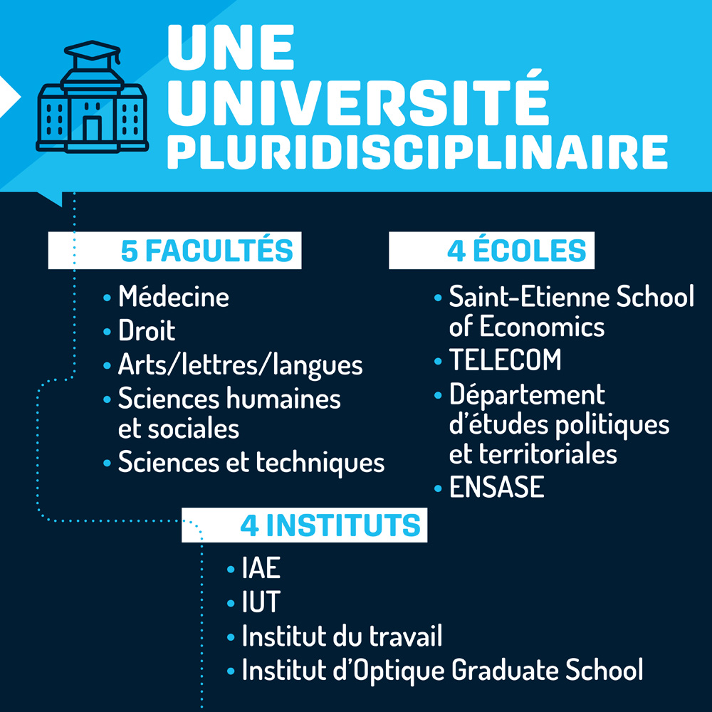 Une université pluridisciplinaire