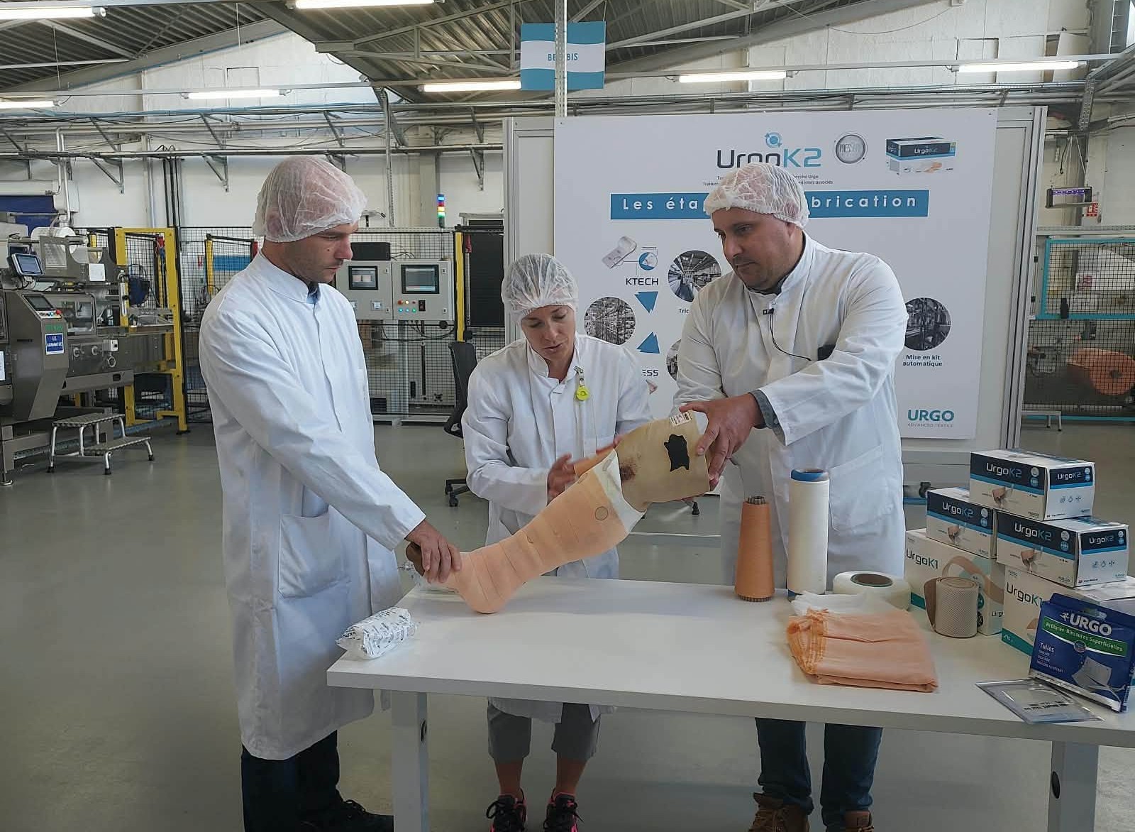 photo de l'usine urgo de Veauche