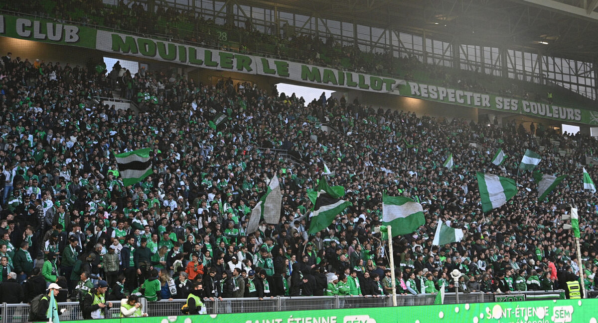 Match ASSE au stade Geoffroy-Guichard