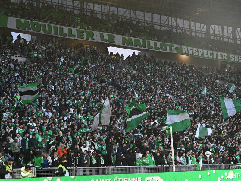 Match ASSE au stade Geoffroy-Guichard