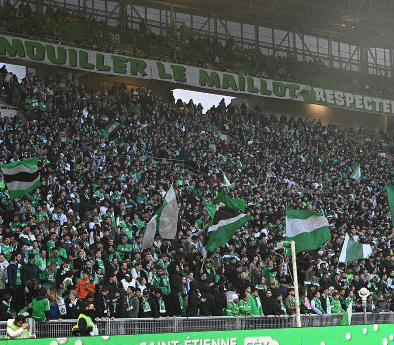 Match ASSE au stade Geoffroy-Guichard