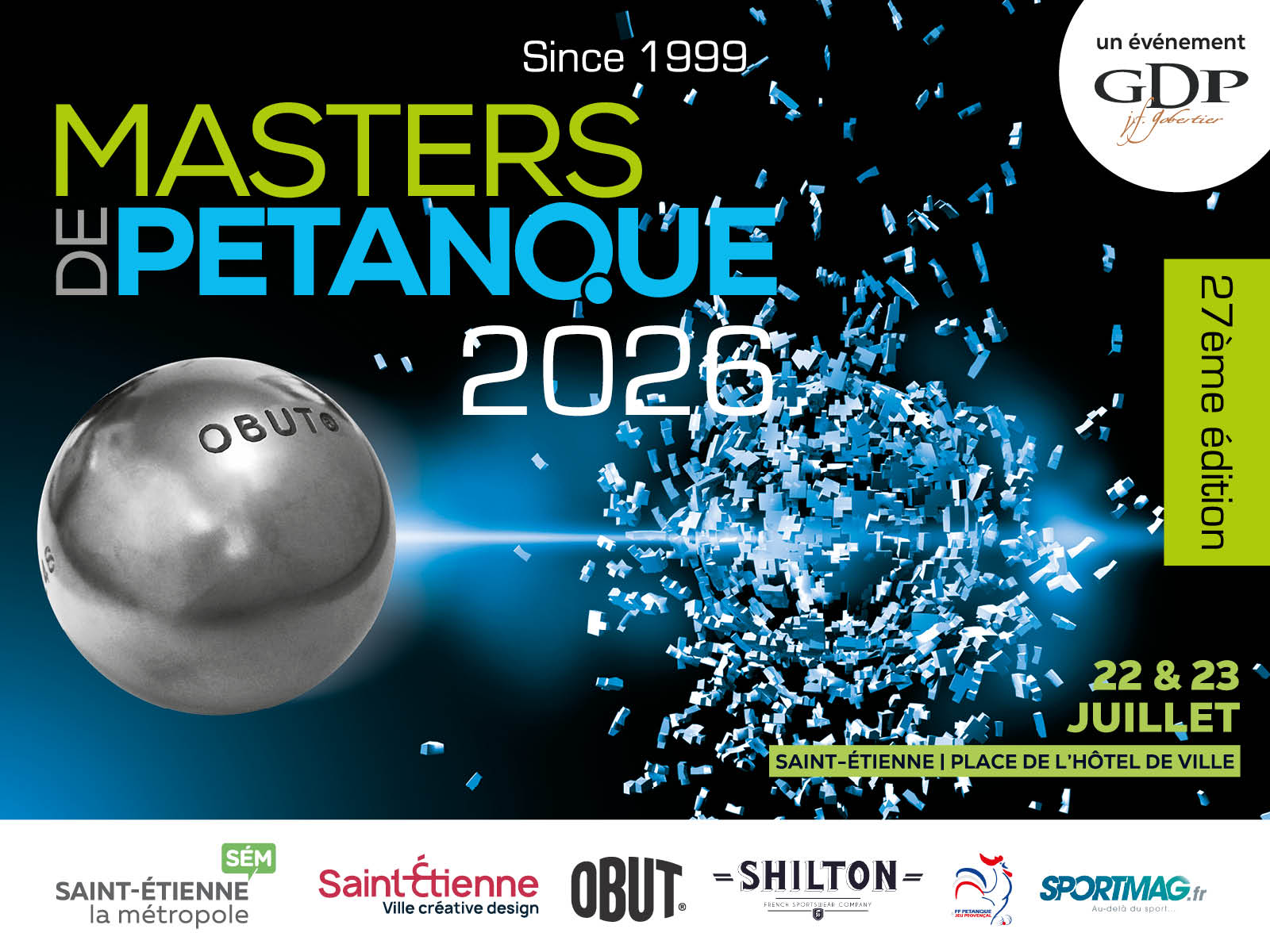 Masters de pétanque 2026 à Saint-Étienne