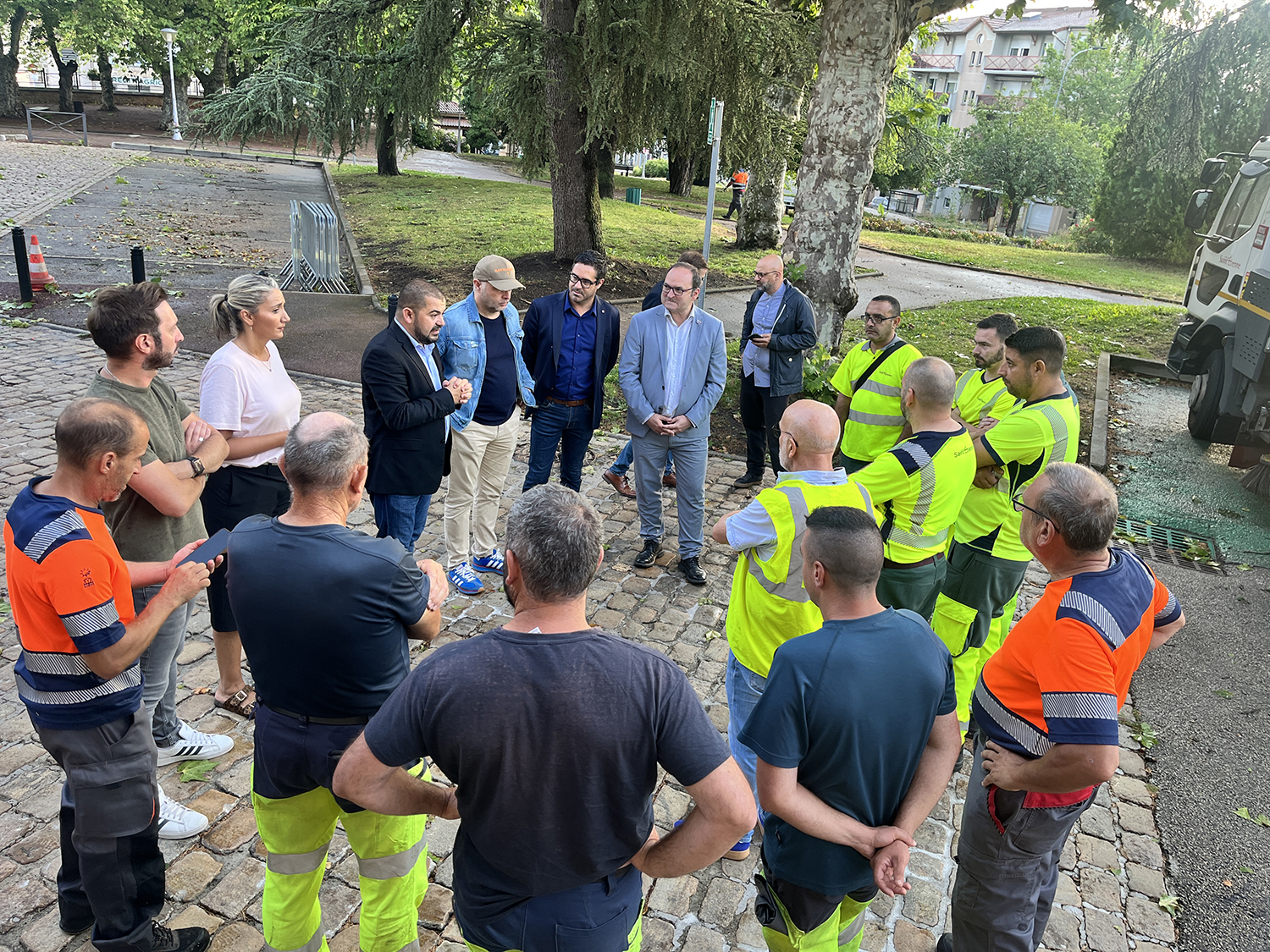 réunion d'un groupe de personnes