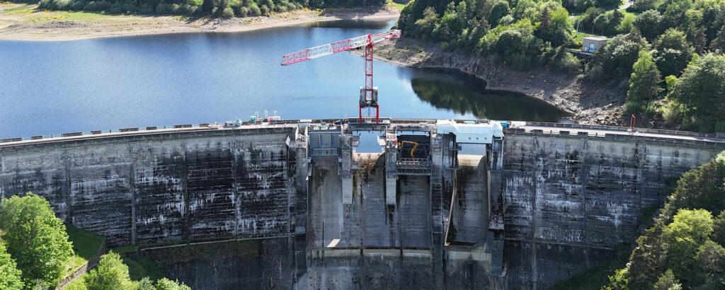 travaux barrage